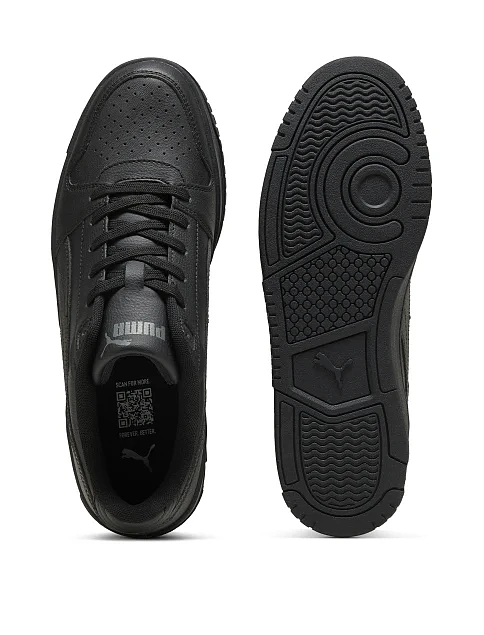 Унисекс кеды PUMA Rebound Slam Lo черные синтетические - фото 2 - Miraton