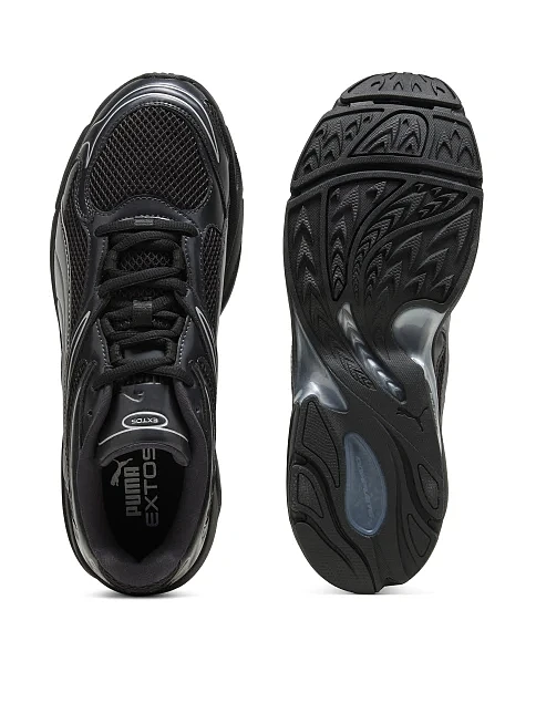 Мужские кроссовки PUMA Extos черные текстильные - фото 2 - Miraton