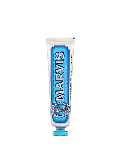 Зубная паста Marvis Aquatic Mint морская мята + ксилитол, 85мл фото 1