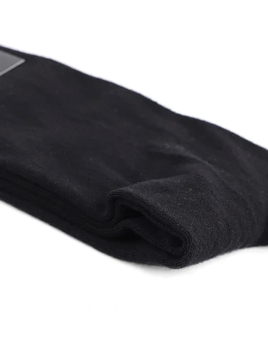 Чоловічі шкарпетки високі MIRATON бамбукові чорні (M-B-CF1) - фото 2 - Miraton