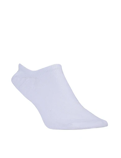 Чоловічі шкарпетки короткі MIRATON бавовняні білі (M-C-F1) - фото 2 - Miraton