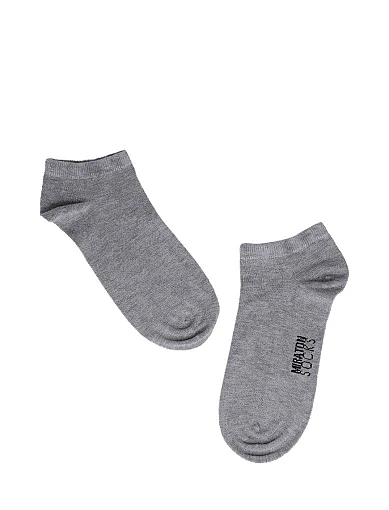 Чоловічі шкарпетки MIRATON бамбукові сірі (M-B-SS1) - фото 2 - Miraton