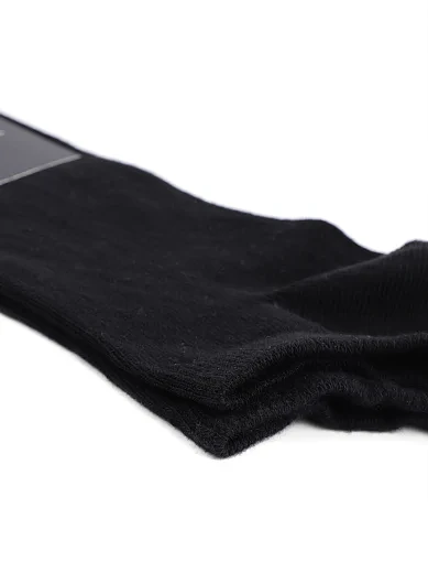 Жіночі шкарпетки MIRATON бавовняні чорні(W-C-SS1) - фото 2 - Miraton