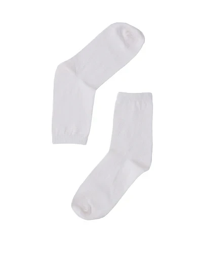 Набір жіночих високих шкарпеток Legs бавовняні молочні, 3 пари(21 Socks ) - фото 4 - Miraton