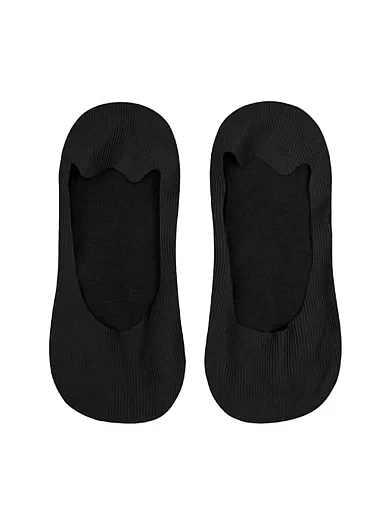 Жіночі сліди Legs 730 Laser Cut Rib Silicone чорні фото 1