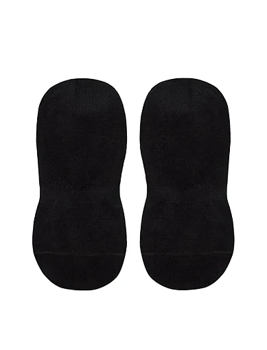 Жіночі сліди Legs SNEAKER COTTON HIGH чорні, 2 пари - фото 2 - Miraton