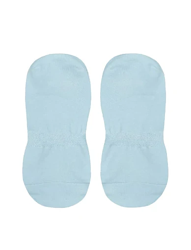 Женские следы Legs SNEAKER COTTON HIGH голубые, 2 пары - фото 2 - Miraton