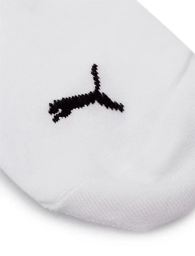 Чоловічі спортивні шкарпетки PUMA бавовняні білі (906807-03) - фото 2 - Miraton