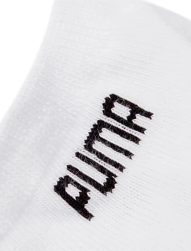 Чоловічі спортивні шкарпетки PUMA бавовняні білі (906807-03) - фото 3 - Miraton