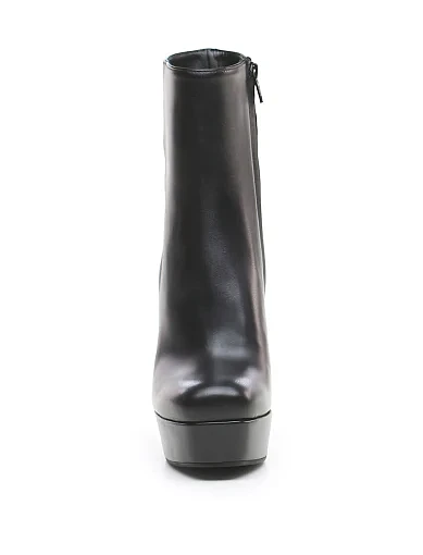 Жіночі напівчеревики чорні шкіряні (ZA6032) - фото 2 - Miraton