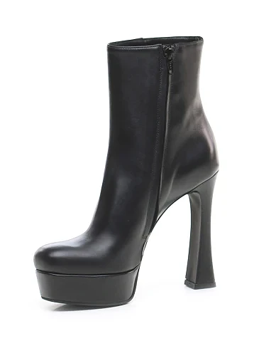 Жіночі напівчеревики чорні шкіряні (ZA6032) - фото 3 - Miraton