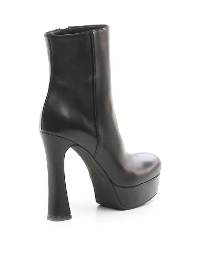 Жіночі напівчеревики чорні шкіряні (ZA6032) - фото 4 - Miraton