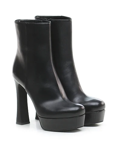 Жіночі напівчеревики чорні шкіряні (ZA6032) - фото 5 - Miraton