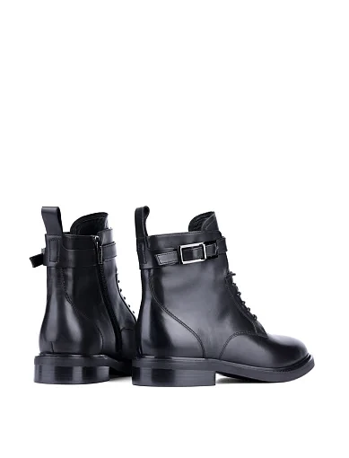 Жіночі черевики Attizzare шкіряні чорні (211D-512-1) - фото 4 - Miraton