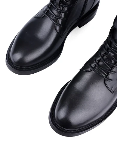 Жіночі черевики Attizzare шкіряні чорні (211D-512-1) - фото 5 - Miraton