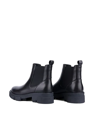 Жіночі черевики Attizzare шкіряні чорні (2302-8 FW24-25) - фото 4 - Miraton