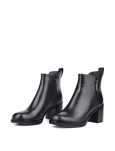 Жіночі черевики Attizzare шкіряні чорні (2335-1) - фото 3 - Miraton