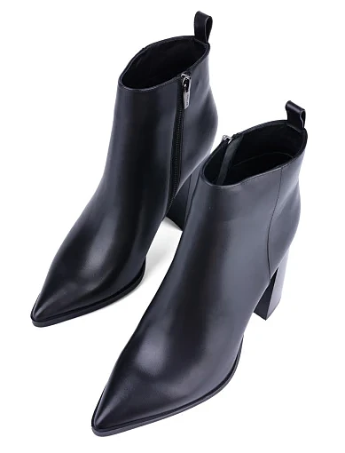 Жіночі черевики Attizzare шкіряні чорні (2358-411-1) - фото 5 - Miraton