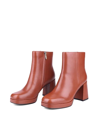 Жіночі черевики Attizzare шкіряні коричневі (271-1501) - фото 3 - Miraton