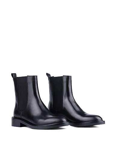 Жіночі черевики Attizzare шкіряні чорні (366T-F0607) - фото 3 - Miraton