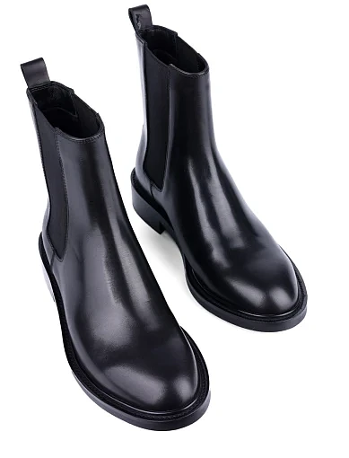 Жіночі черевики Attizzare шкіряні чорні (366T-F0607) - фото 5 - Miraton