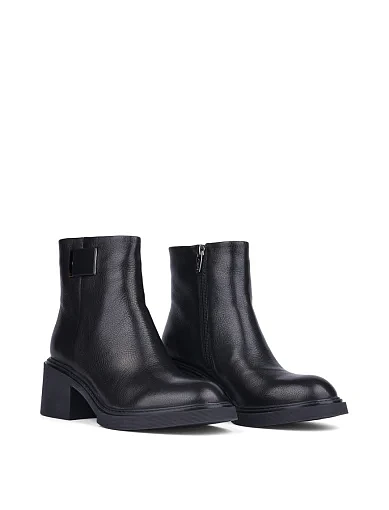 Жіночі черевики Attizzare шкіряні чорні (S89-0135-C1928B) - фото 2 - Miraton