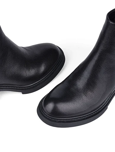 Жіночі черевики Attizzare шкіряні чорні (S89-0135-C1928B) - фото 5 - Miraton