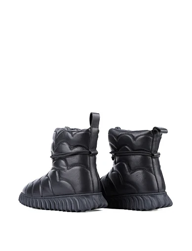 Жіночі черевики Attizzare шкіряні чорні (2358-3) - фото 4 - Miraton