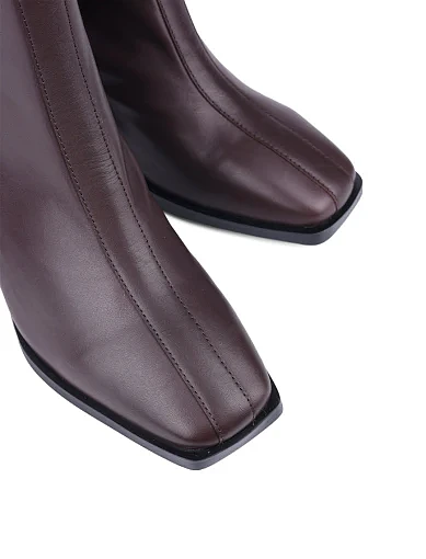 Жіночі черевики MIRATON шкіряні коричневі (JR625-8 ОЗ-24-25) - фото 6 - Miraton