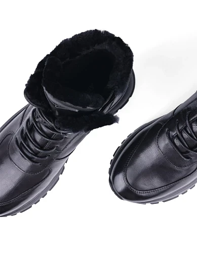 Жіночі черевики Attizzare шкіряні чорні (NH55Y-865L-P742) - фото 5 - Miraton