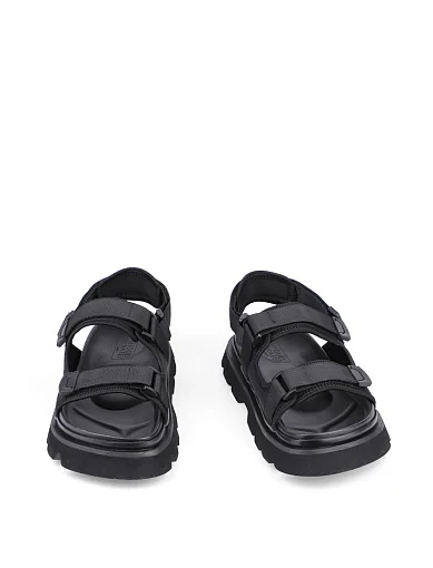 Мужские сандалии Miguel Miratez из неопрена черные - фото 3 - Miraton