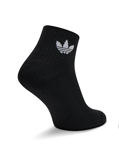 Високі шкарпетки Adidas тканинні чорні - фото 3 - Miraton