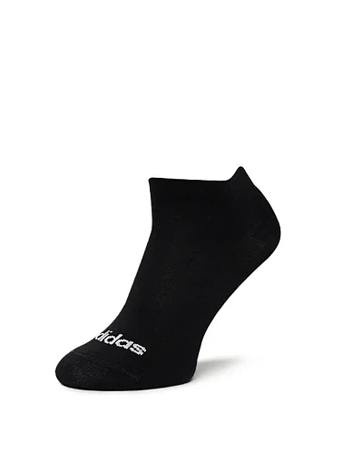 Короткі шкарпетки Adidas тканинні чорні - фото 3 - Miraton