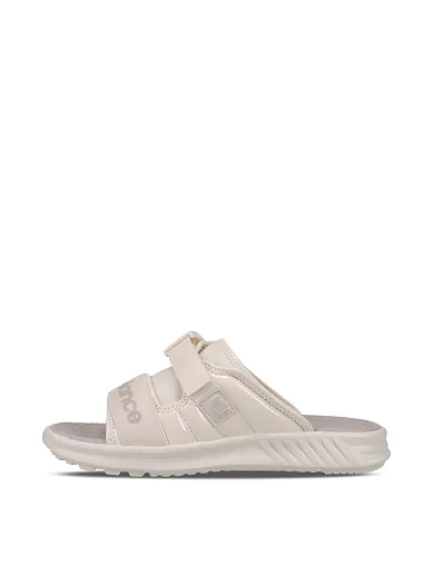 Жіночі шльопанці New Balance 330 тканинні молочного кольору (SWA330F3) фото 2 Жіночі шльопанці New Balance 330 тканинні молочного кольору (SWA330F3) - фото 2 - Miraton