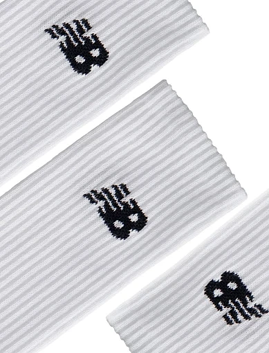 Спортивні шкарпетки New Balance бавовняні білі - фото 2 - Miraton