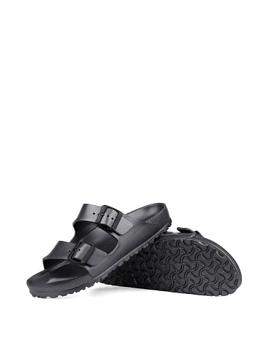 Жіночі шльопанці BIRKENSTOCK чорні (1001498) - фото 2 - Miraton
