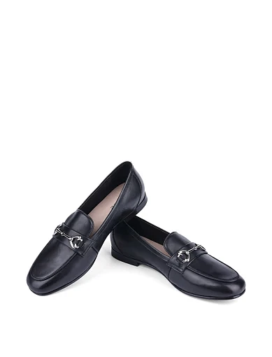 Жіночі сліпери Attizzare шкіряні чорні (JR1082-2) - фото 2 - Miraton