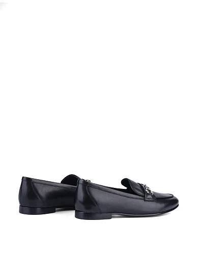 Жіночі сліпери Attizzare шкіряні чорні (JR1082-2) - фото 4 - Miraton