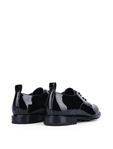 Жіночі туфлі Attizzare з наплака чорні (JR1087-5) - фото 4 - Miraton