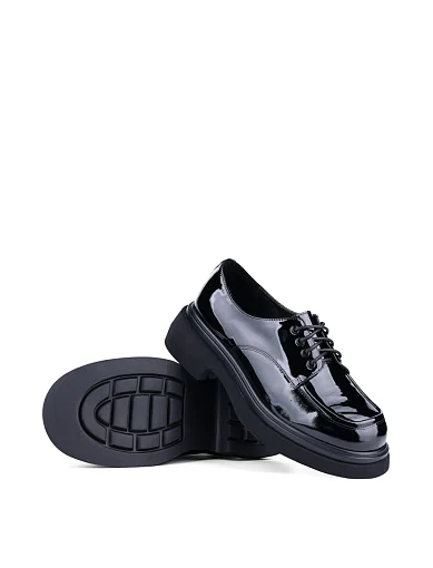 Жіночі туфлі MIRATON лакові чорні (3102-176-1) - фото 3 - Miraton