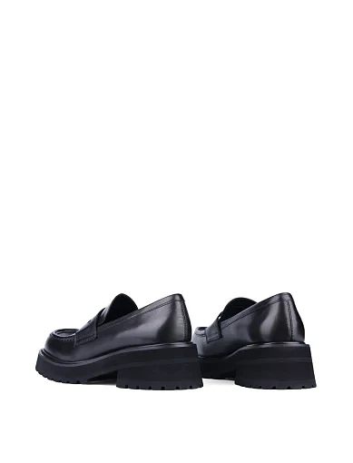 Жіночі туфлі лофери MIRATON шкіряні чорні (YD2616-01-1) - фото 4 - Miraton