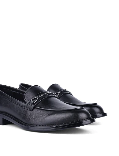 Жіночі туфлі Attizzare шкіряні чорні (AT4720-217-777) - фото 3 - Miraton