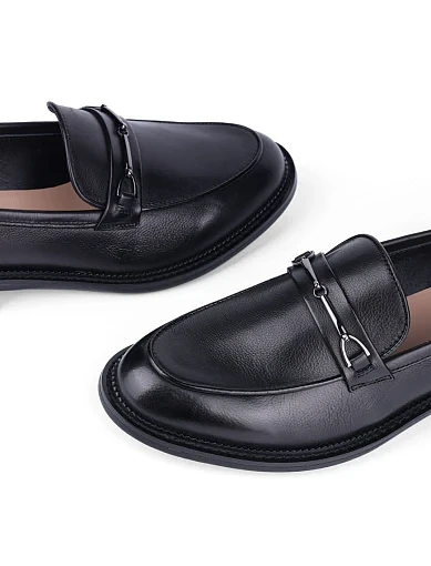 Жіночі туфлі Attizzare шкіряні чорні (AT4720-217-777) - фото 5 - Miraton