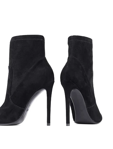 Жіночі черевики MiaMay велюрові чорні (TYT355-0609-1) - фото 4 - Miraton