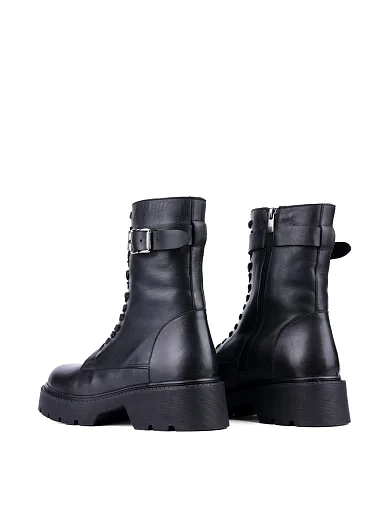 Жіночі черевики Attizzare шкіряні чорні (018 8396 K) - фото 4 - Miraton