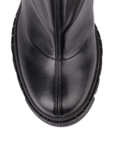 Жіночі черевики Attizzare зі штучної шкіри чорні (813 A 02) - фото 6 - Miraton