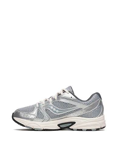 Жіночі кросівки Saucony RIDE MILLENNIUM зі штучної шкіри срібного кольору (S60812-8) - фото 2 - Miraton