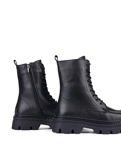 Жіночі черевики Attizzare шкіряні чорні (029-10460-M3-4K) - фото 4 - Miraton