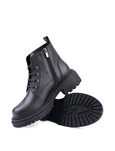 Жіночі черевики Attizzare шкіряні чорні (460-153-M3-4K) - фото 2 - Miraton