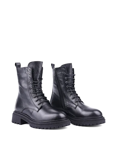 Жіночі черевики Attizzare шкіряні чорні (673-1139-M1-4K) - фото 3 - Miraton